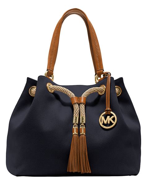 michael kors canvas belt bag|Michael Kors large canvas tote.